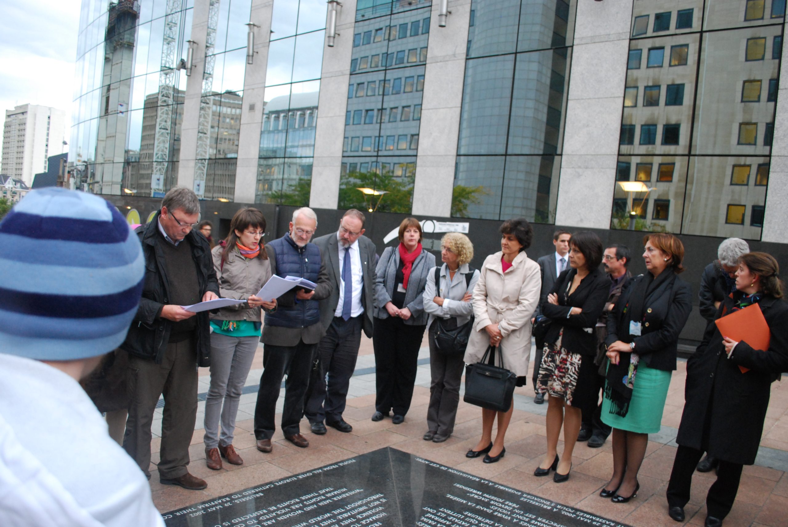 Réunion publique de réflexion sur la lutte contre la pauvreté au Parlement européen